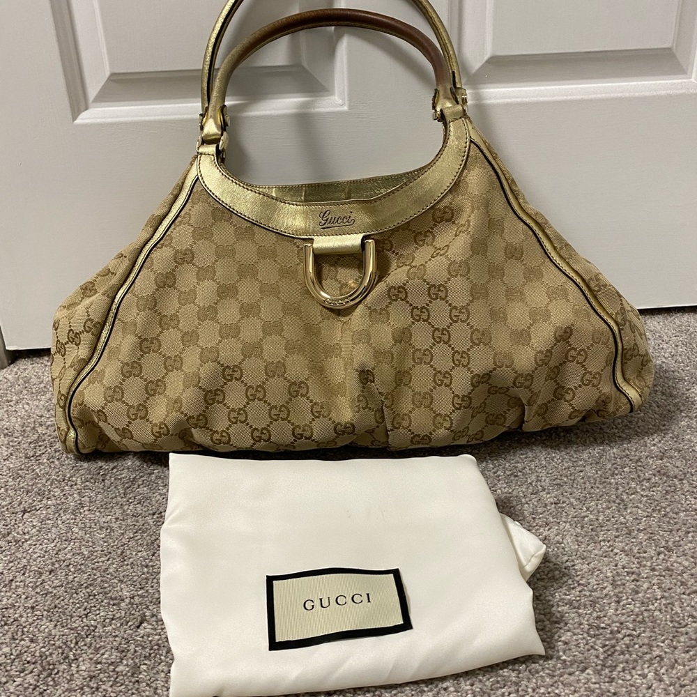 Gucci D Ring shoulder bag